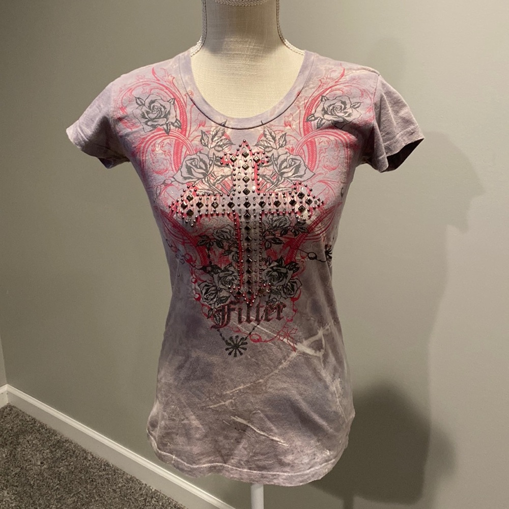 Filter Cross T-Shirt Size: S